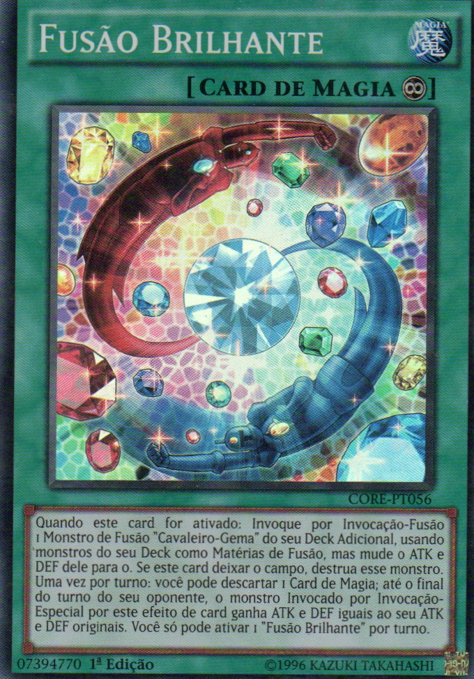 Fusáo Brilhante CORE-PT056 Super rare