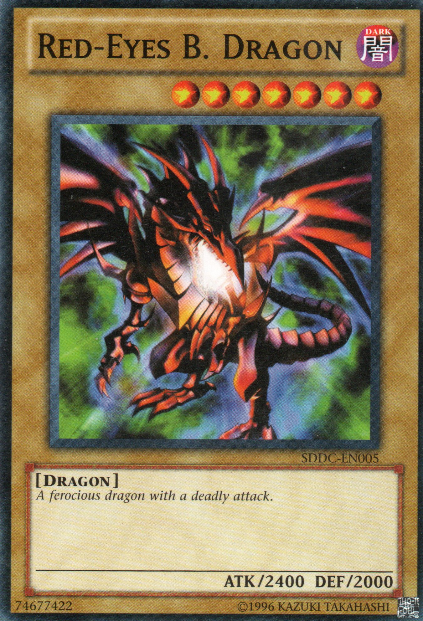 Red-Eyes B. Dragon SDDC-EN005 Commun