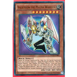 Valkyrion the Magna Warrior YGLD-ENB01 Ultra rare