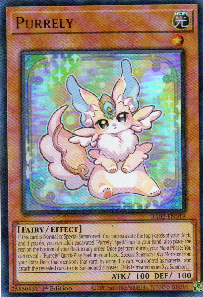 Purrely RA02-EN018 Ultra rare
