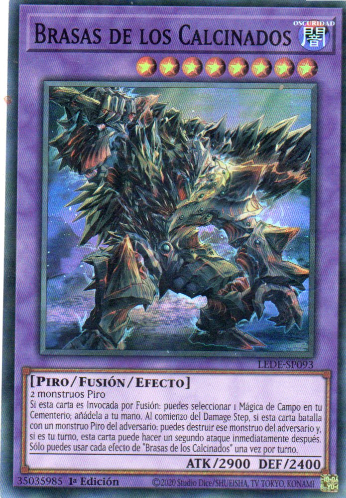 Brasas de los Calcinados LEDE-SP093 Super rare