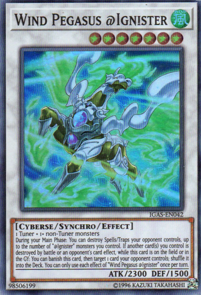 Wind Pegasus @Ignister IGAS-EN042 Super rare
