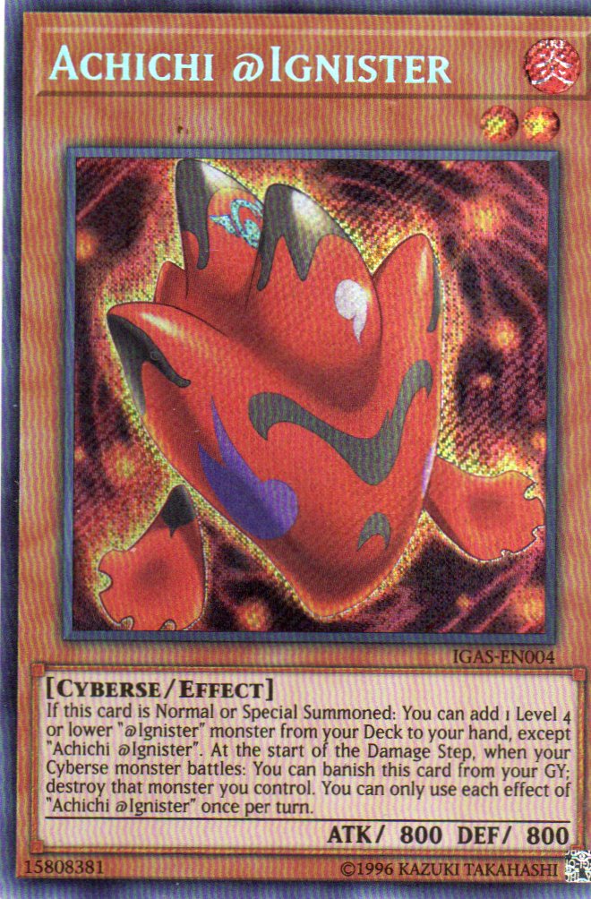 Aichi @Ignister IGAS-EN004 Secret rare