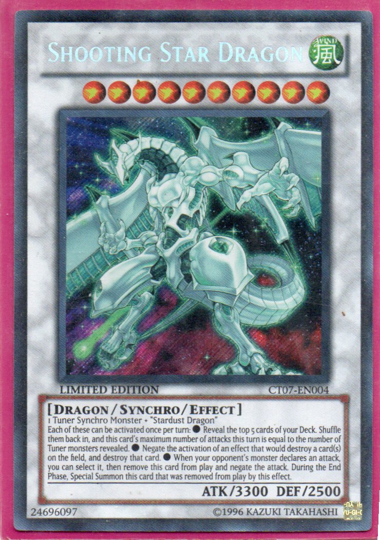 Shooting Star Dragon CT07-EN004 Secret rare