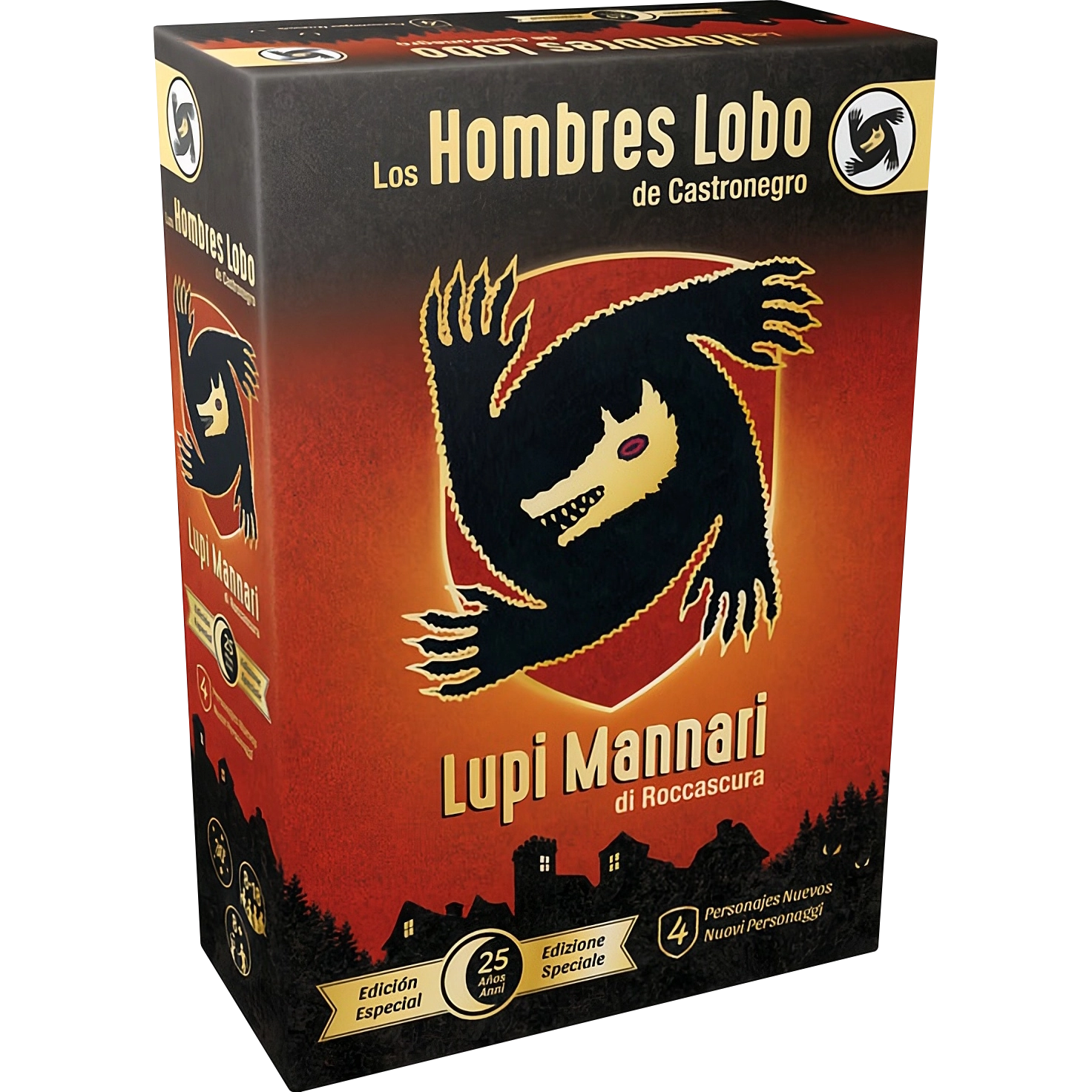 Los Hombres Lobo de Castronegro Edición 25 Años - Juego de Mesa