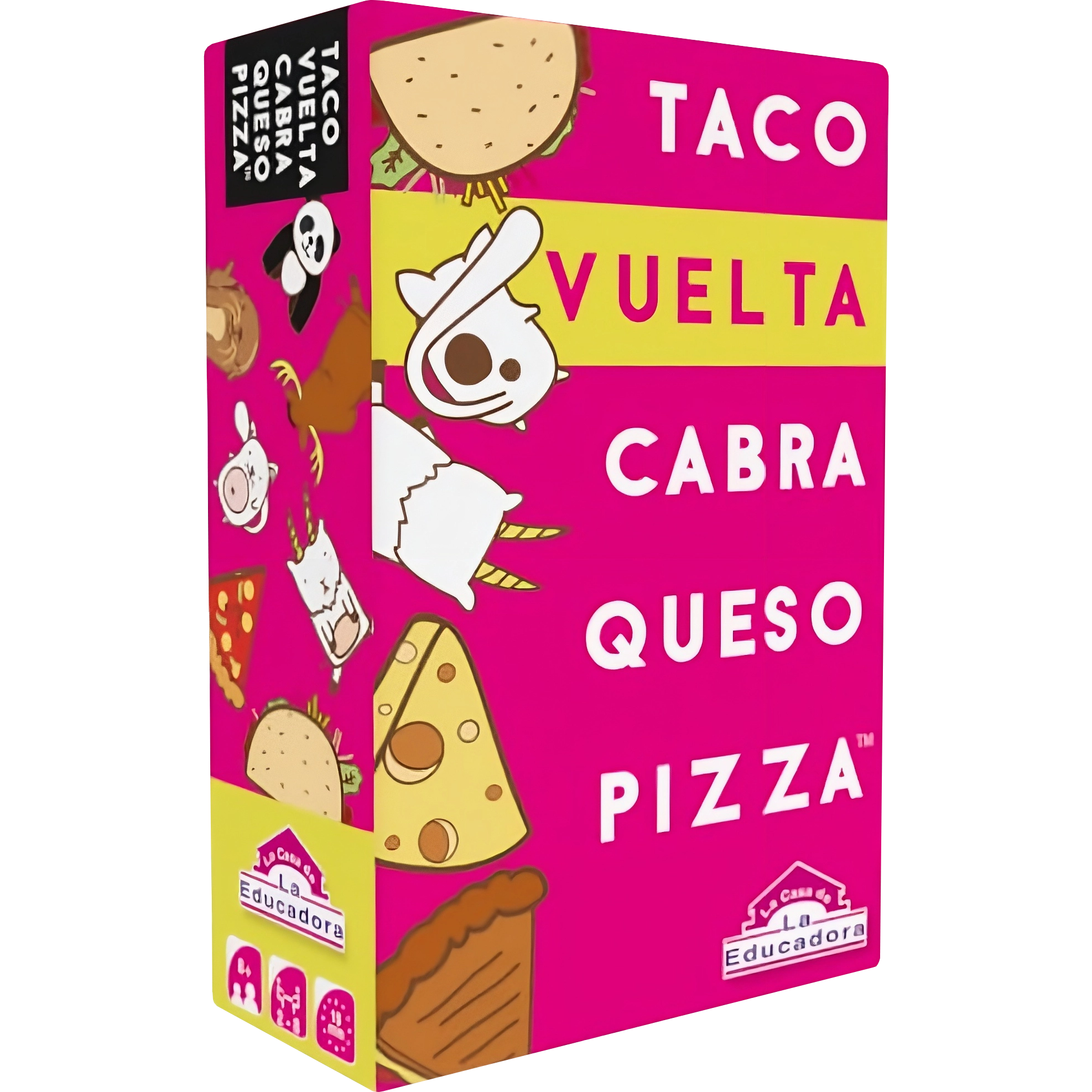 Taco, Vuelta, Cabra, Queso Pizza - Juego de Mesa