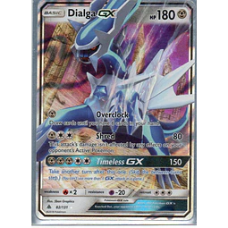 Dialga GX 82 ingles Ultra rare