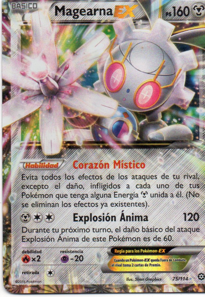 Magearna EX 75 Español Ultra rare