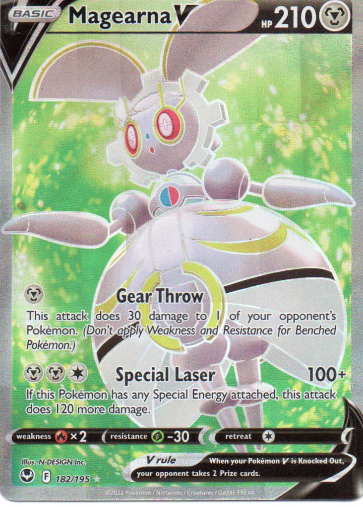 Magearna V 182 ingles Ultra rare