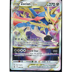 Zacian Vstar 96 ingles Ultra rare