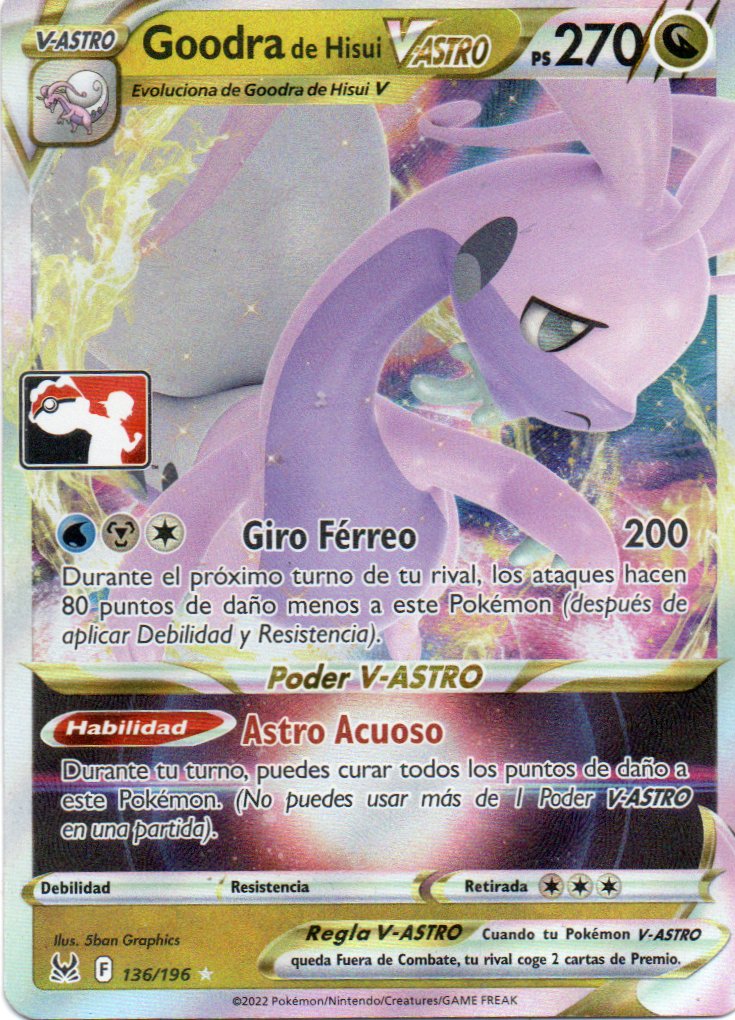 Goodra de Hisui Vastro 136 Español Ultra rare