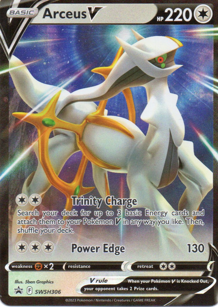 Arceus V SWSH306 ingles promo
