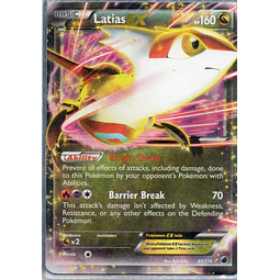 Latias EX 85 ingles Ultra rare