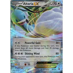 Altaria EX 83 ingles Ultra rare