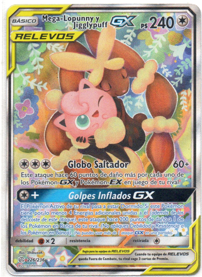 Mega-Lopunny y Jigglypuff 226 Español Ultra rare