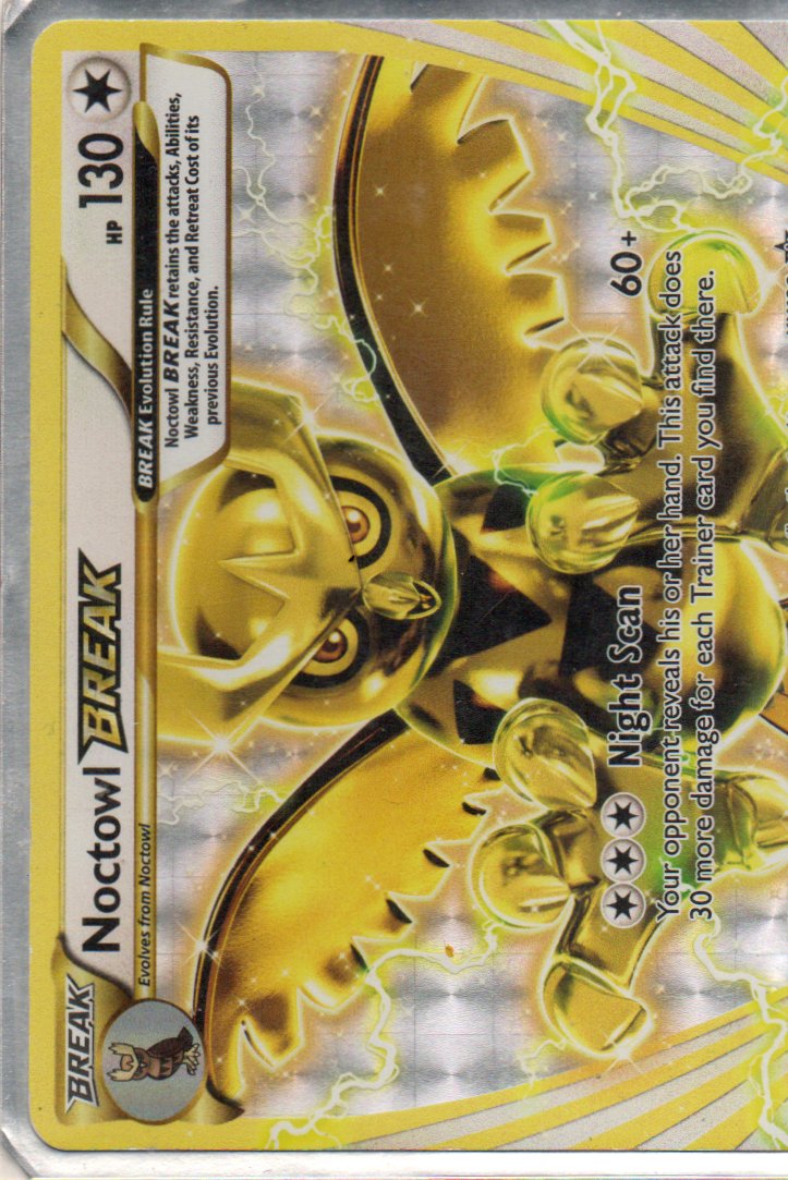 Noctowl Break XY136 ingles Ultra rare