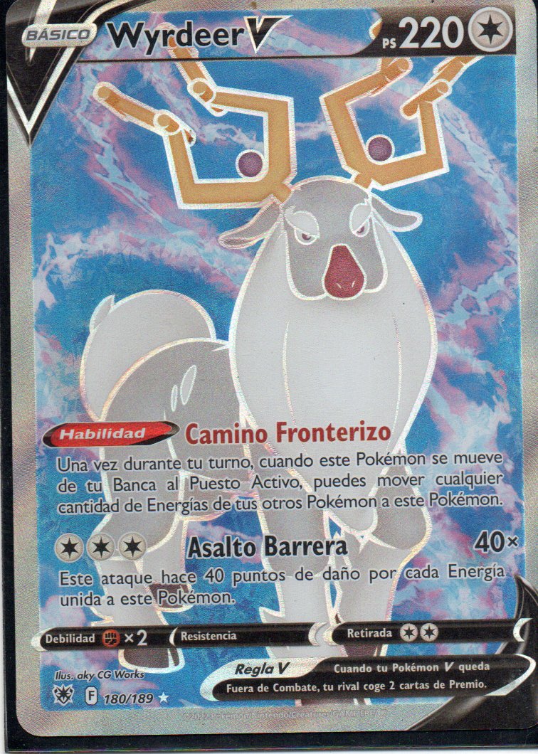 WyrdeerV 180 Español Ultra rare