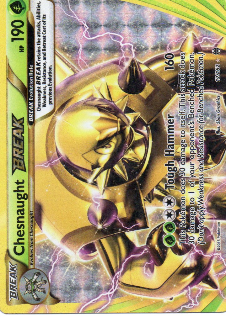 Chesnaught Break 12 Ingles Ultra rare