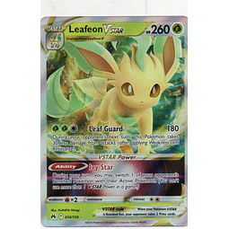 Leafeon Vstar 14 Ingles Ultra rare