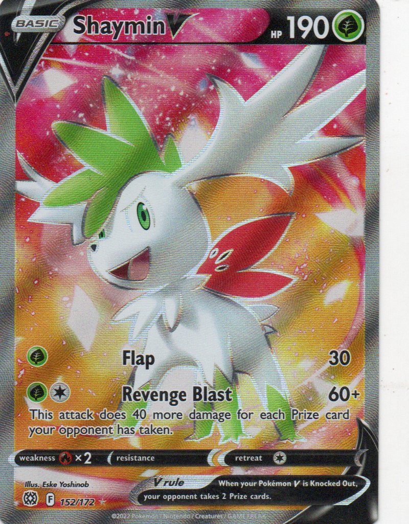 Shaymin V 152 Ingles Ultra rare