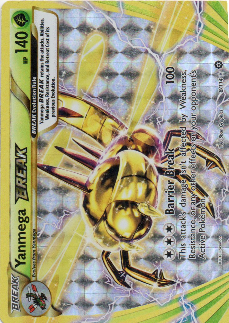 Yanma Break 8 Ingles Ultra rare