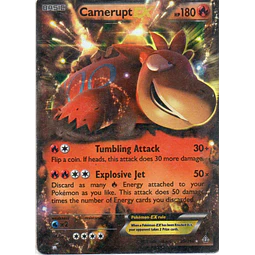 Camerupt EX 29 Ingles Ultra rare