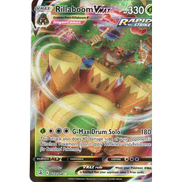 Rillaboom Vmax Rapid Strike 23 Ingles Ultra rare