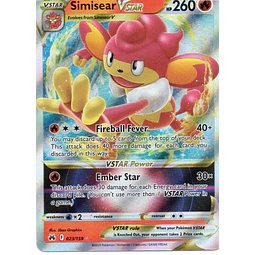 Simisear Vstar 23 ingles Ultra rare