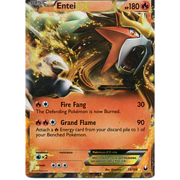 Entei EX 13 ingles Ultra rare