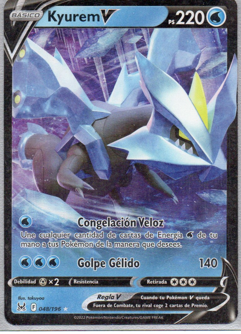 Kyurem V 48 Español Ultra rare