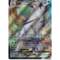 Ice Rider Calyrex Vmax 46 ingles Ultra rare