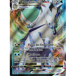 Calyrex Jinete Glacial Vmax 46 Español Ultra rare