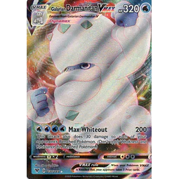 Galarian Darmanitan Vmax 37 ingles Ultra rare