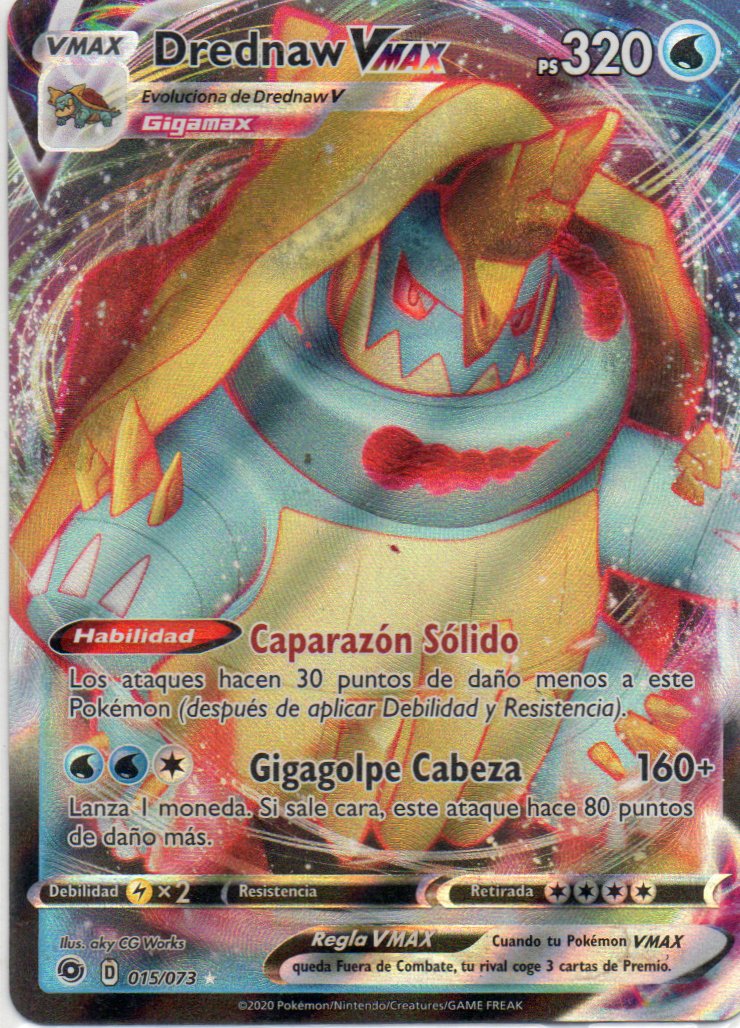 Drednaw Vmax 15 Español Ultra rare