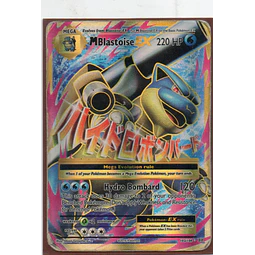 M Blastoise EX 102 ingles Ultra rare