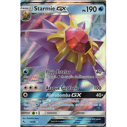Starmie GX 14 Español Ultra rare