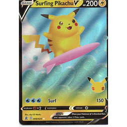 Surfing Pikachu V 8 ingles Ultra rare