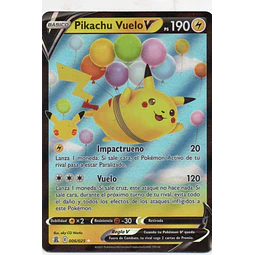 Pikachu Vuelo V 6 Español Ultra rare