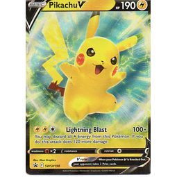 Pikachu V SWSH198 ingles promo