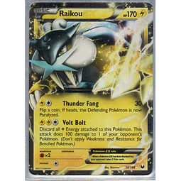 Raikou EX 38 ingles Ultra rare