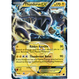 Thundurus EX 38 ingles Ultra rare