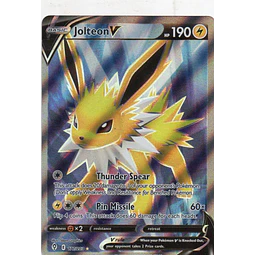 Jolteon V 177 ingles Ultra rare