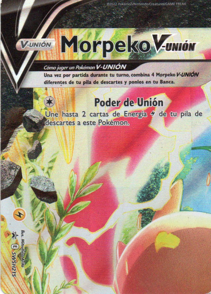 Morpeko Vunion SWSH215 Español promo