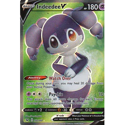 Indeedee V 192 ingles Ultra rare