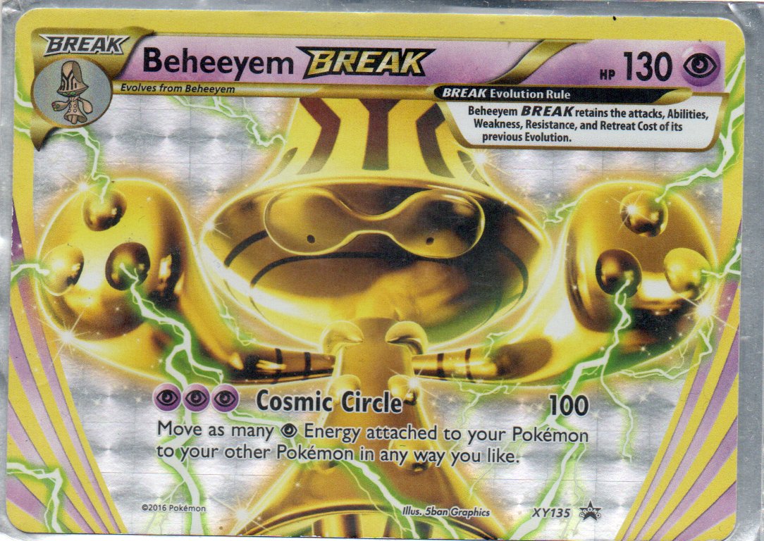 Beheeyem Break XY135 ingles promo