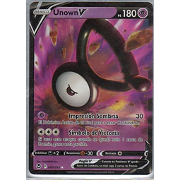 Unown V 65 Español Ultra rare