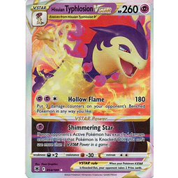 Hisuian Typhlosion Vstar 54 ingles Ultra rare