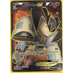 Terrakion EX 121 ingles Ultra rare