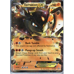 Terrakion EX 71 ingles Ultra rare