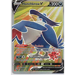Honchkrow V 161 ingles Ultra rare